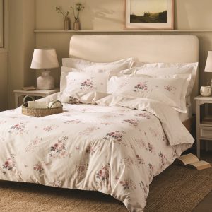Sophie Allport Vintage Rose Pink-Natural Bedding Set