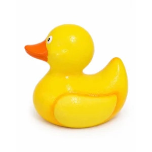 Large Cast Iron Yellow Duck Door Stop