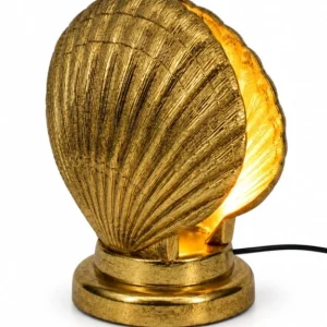 Gold Shell Table Lamp