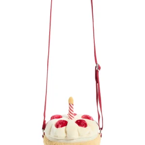 Jellycat Amuseables Birthday Cake Shoulder Bag full with strap