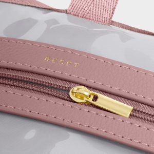 Katie Loxton Hanging Wash Bag Deep Rose