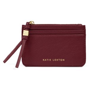Katie Loxton Lottie Coin & Cardholder Cherry