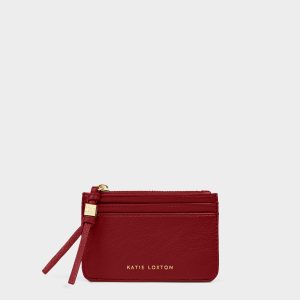 Katie Loxton Lottie Coin & Cardholder Crimson