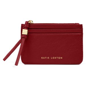 Katie Loxton Lottie Coin & Cardholder Crimson