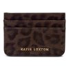 Katie Loxton Avery Cardholder Chocolate Leopard