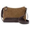 Katie Loxton Charlbury Crossbody Bag Caramel Suedette / Bitter Chocolate