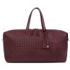 Katie Loxton Soho Hand Woven Weekend Bag Cherry Mixed