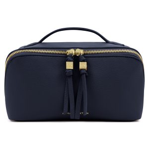 Katie Loxton Soho Large Make Up / Wash Bag Navy
