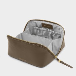 Katie Loxton Soho Medium Make Up / Wash Bag Mink