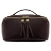 Katie Loxton Soho Medium Make Up / Wash Bag Bitter Chocolate