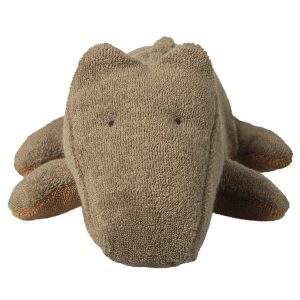 Alternative view of Maileg Safari friends, Crocodile, Small - Olive green