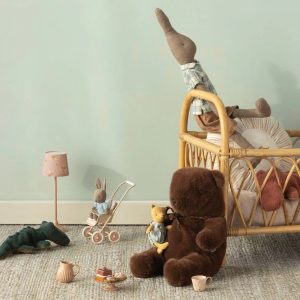 Maileg Teddy bear plush, Medium - Dark chocolate
