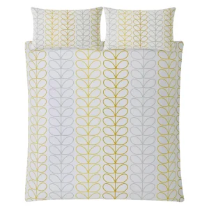 Orla Kiely Trio Stem Ochre Bedding Set cut out