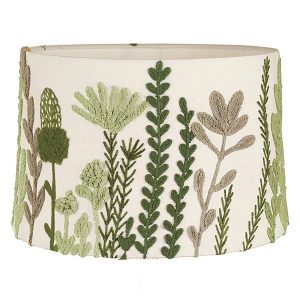 Aquarelle Home Harvest Lampshade Green Tapered