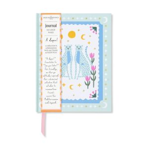 Designworks Ink A Dopo Journal - Blue Cheetahs