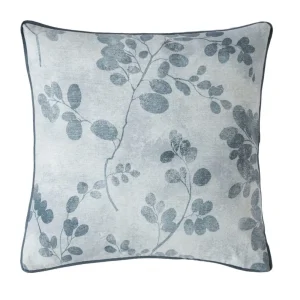 Introduce timeless British elegance and subtle botanical charm to your living room or bedroom with the Laura Ashley Millhayes Leaf Cushion in Smokey Blue. Featuring a beautifully detailed leaf motif in a serene smokey blue and soft neutral palette, this luxury scatter cushion offers an effortless way to refresh your sofas, armchairs, or bed dressings. Crafted from high-quality fabric with meticulous attention to detail, this 45 x 45cm accent cushion delivers both aesthetic refinement and plush comfort. The subtle blue hue creates a calming atmosphere, pairing seamlessly with both contemporary cool tones and traditional neutral decor schemes. Finished with neat piped edges for a tailored look, this cushion includes a comfortable, plump pad for long-lasting support. As part of our Last Chance clearance collection, stock of this classic Laura Ashley design is strictly limited—grab yours before it sells out for good. Iconic Laura Ashley Heritage: Features the elegant Millhayes botanical leaf print in a sophisticated, calm palette. Refined Smokey Blue Hue: Adds a gentle pop of colour and serene style to any sofa, lounge chair, or bedding ensemble. Tailored Finish: Designed with sleek piped edge detailing and a hidden zip closure for a clean, seamless finish. Last Chance Clearance: Premium designer home accessory at exceptional value while remaining stock lasts. Product Features & Specifications Brand: Laura Ashley Design Range: Millhayes Leaf Colourway: Smokey Blue Dimensions: 45cm x 45cm (18" x 18") Material Composition: Fabric Cover: Premium Cotton Blend | Inner: Included plush pad Closure: Concealed zip closure along the seam Availability: Last Chance / Limited Clearance Stock Laura Ashley Cushion Millhayes Leaf in Smokey Blue