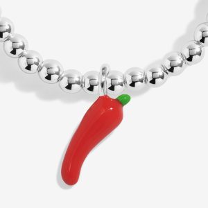 Joma Jewellery A Little Vibes Spice Of Life Silver Plated Bracelet