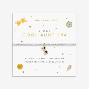 Joma Jewellery A Little Vibes Cool Aunt Era Silver & Gold Plated Bracelet