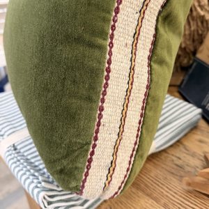 Alternative view of Aquarelle Milly Cushion Moss