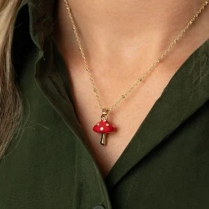 Bill Skinner - Toadstool Pendant Necklace