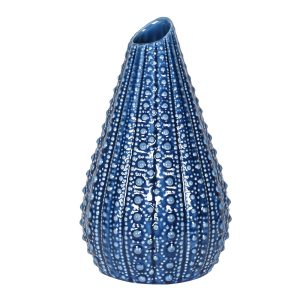 Blue Urchin Vase