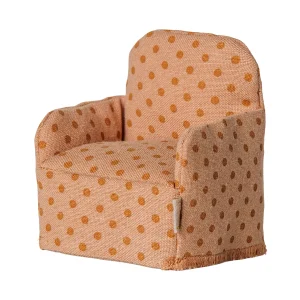 Maileg Folding chair, Mouse - Dots