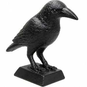 Cast Iron Raven Door Stop