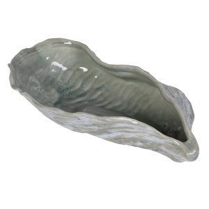 Alternative view of Celadon Oyster Plate