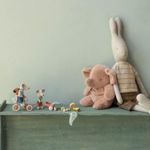 Alternative view of Maileg Elephant plush, Medium - Vintage rose