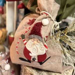 Felt Joyous Santa Sack
