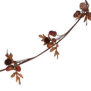 Gisela Graham Garland 153cm - Acorn/Cone