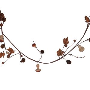 Gisela Graham Garland 153cm - Toadstool/Cone
