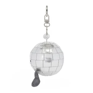 Jellycat Amuseables Disco Ball Bag Charm side