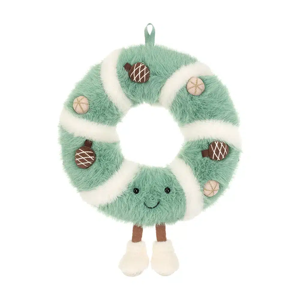 Jellycat Amuseables Pinecone Wreath front