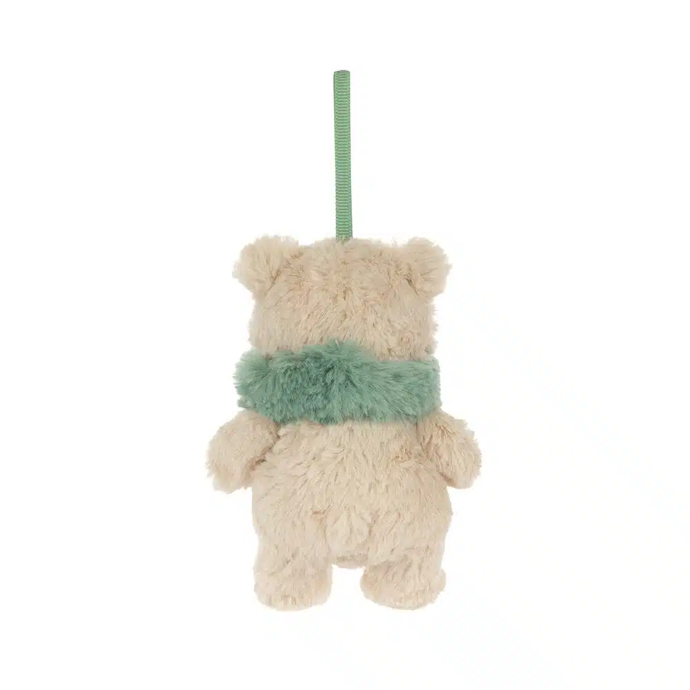 Jellycat Bartholomew Bear Jr. Winter Warmer Decoration back