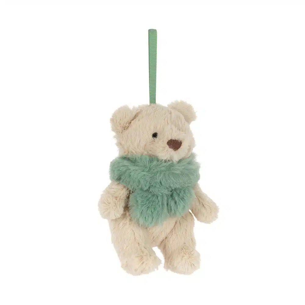 Jellycat Bartholomew Bear Jr. Winter Warmer Decoration