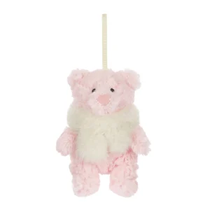 Jellycat Leola Bear Winter Warmer Decoration front