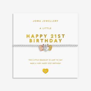 Joma Jewellery A Little Charmed Moments Happy 21st Birthday Bracelet