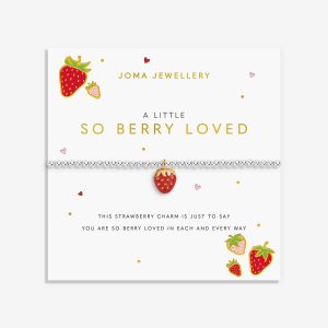 Joma Jewellery A Little Vibes So Berry Loved Silver & Gold Plated Bracelet