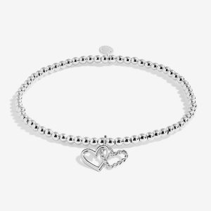 Joma Jewellery Christmas A Little Merry Christmas Fabulous Friend Silver Plated Bracelet