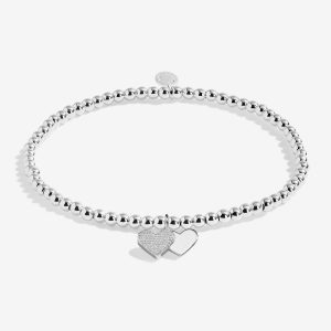 Joma Jewellery Christmas Cracker Merry Christmas Fabulous Friend Silver Plated Bracelet