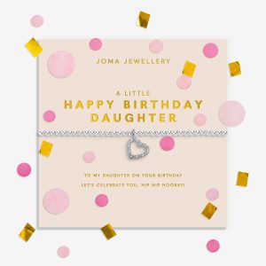 Joma Jewellery Confetti A Little Happy Birthday Daughter Bracelet