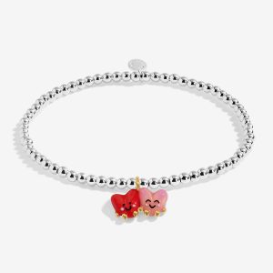 Alternative view of Joma Jewellery Kids' A Little Jomees Love You With My Whole Heart Plated Bracelet