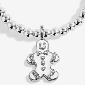 Alternative view of Joma Jewellery Kids' Snowglobe A Little Merry Christmas Silver Plated Bracelet