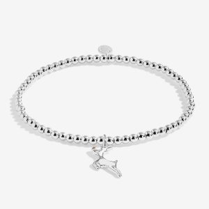 Alternative view of Joma Jewellery Kids' Snowglobe A Little Rudolph The Red Nosed Reindeer Bracelet