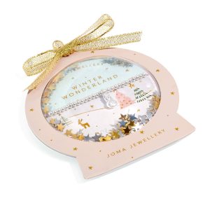 Joma Jewellery Kids' Snowglobe A Little Winter Wonderland Silver Plated Bracelet