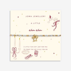 Joma Jewellery Little Stories Cin Cin Silver & Gold Plated Bracelet