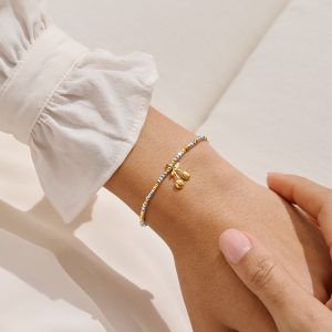 Joma Jewellery Little Stories Mon Cheri Silver & Gold Plated Bracelet