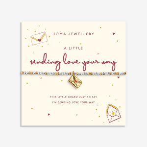 Joma Jewellery Little Stories Sending Love Your Way Silver & Gold Plated Bracelet