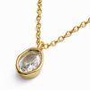 Joma Jewellery Loved By You Molten Gold Plated Necklace
